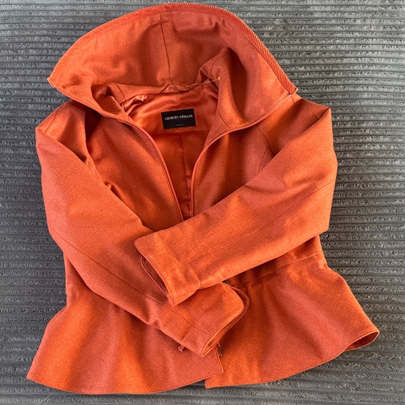 Giorgio Armani/ Loro Piana Hooded Jacket